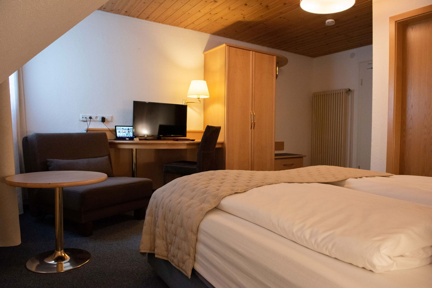 Die Gäste nächtigen im 3 Sterne superior Hotel im Allgaeu in weicher Bettwäsche.
